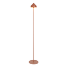 The terracotta Amelie Pro Cordless Floor Lamp from Zafferano.