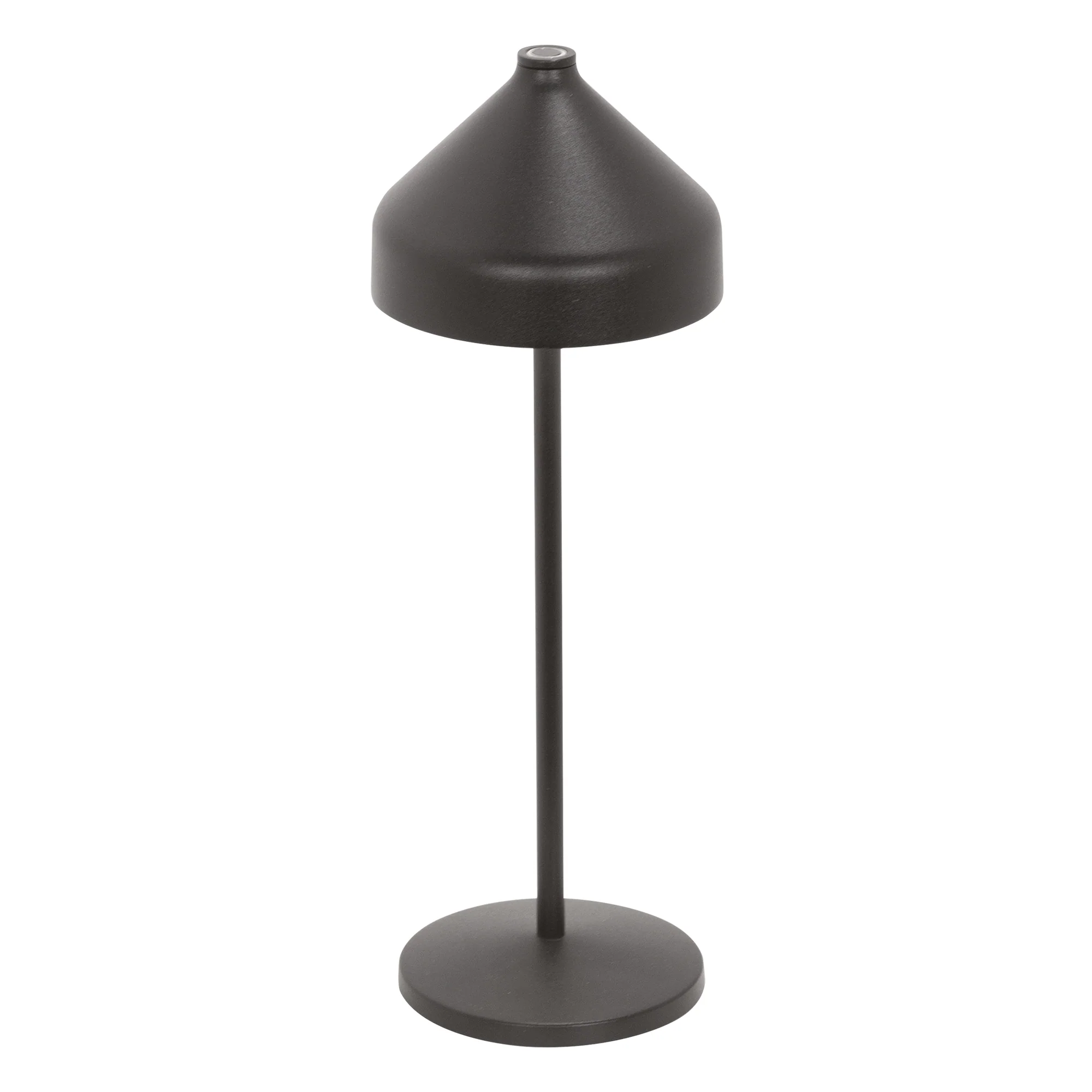 The black Amelie Pro Cordless Lamp from Zafferano.