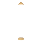 The gold Pina XXL Cordless Floor Lamp from Zafferano.