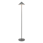 The titanium Pina XXL Cordless Floor Lamp from Zafferano.