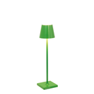 The apple green Poldina Pro Micro Cordless Lamp from Zafferano.