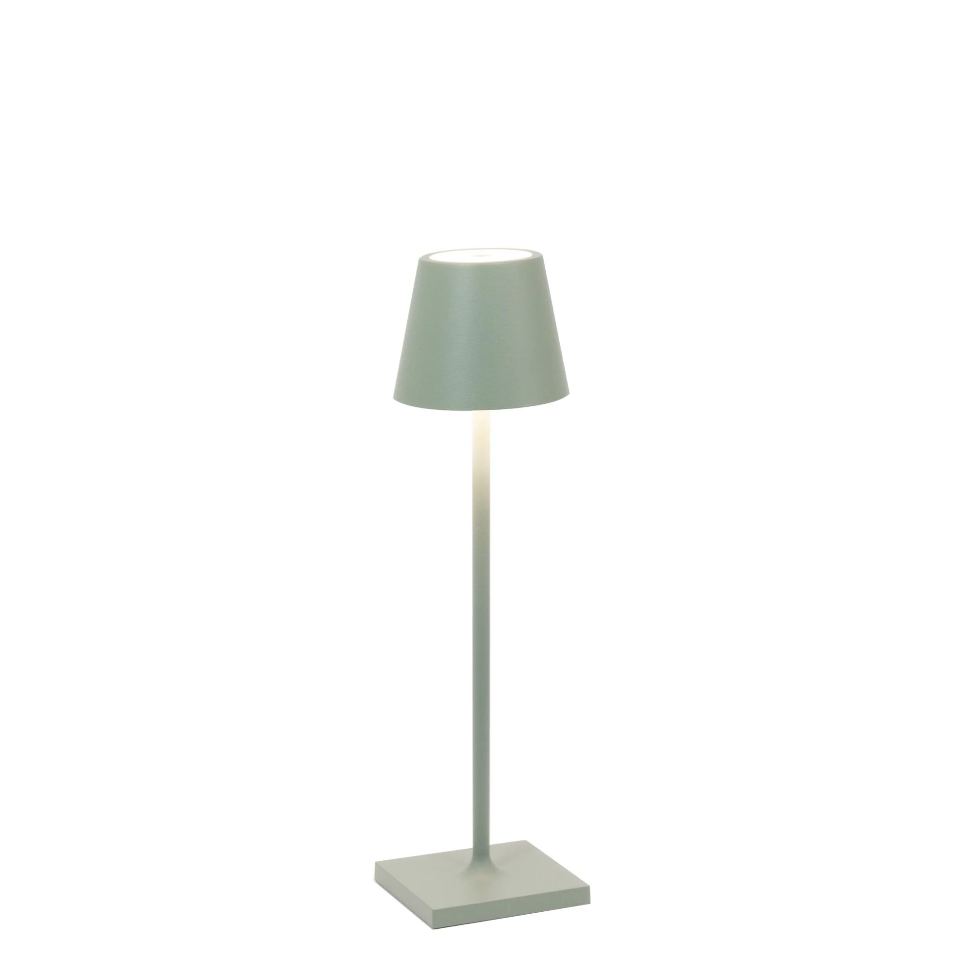 The sage Poldina Pro Micro Cordless Lamp from Zafferano.