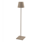 The beige Poldina Pro XXL Floor Lamp from Zafferano.