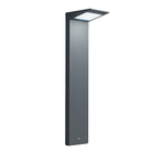 The dark gray Solar Outdoor LED Bollard from Zafferano.