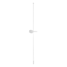 The white Super O Suspended Cordless Floor Lamp from Zafferano with 1 light.