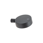 The black Super O Wall Spotlight Sconce from Zafferano.