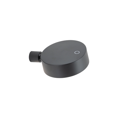 The black Super O Wall Spotlight Sconce from Zafferano.