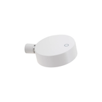 The white Super O Wall Spotlight Sconce from Zafferano.