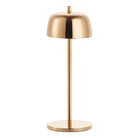 The rose gold Theta Pro Cordless Lamp from Zafferano.