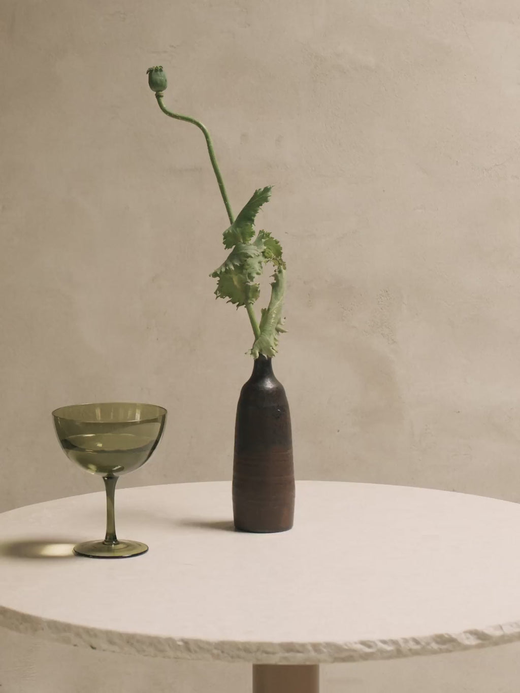The Vuelta Portable Lamp from ferm LIVING in a video in a living room.