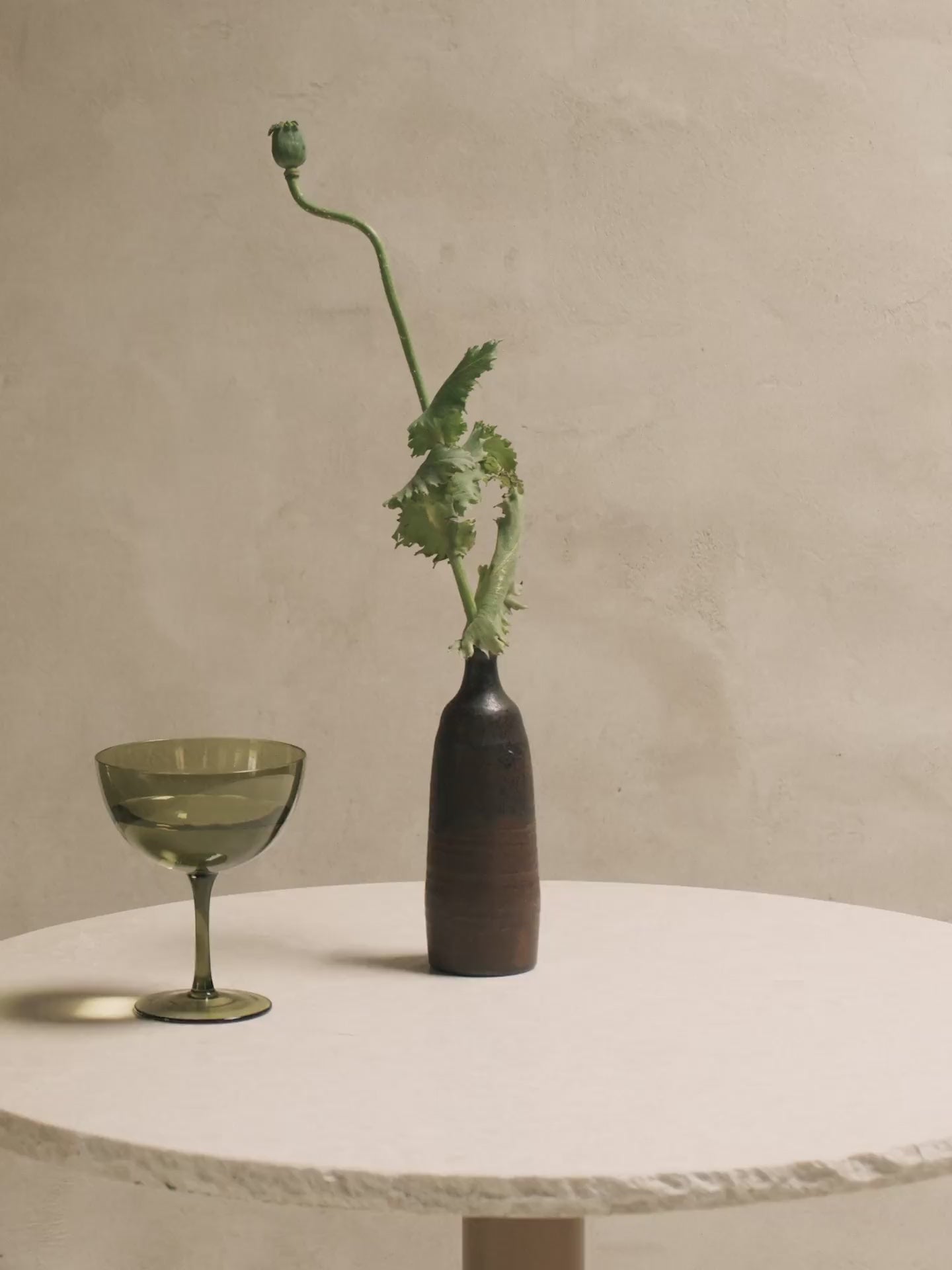 The Vuelta Portable Lamp from ferm LIVING in a video in a living room.