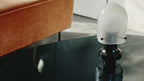 The Seine Portable Table Lamp from GUBI in a video.