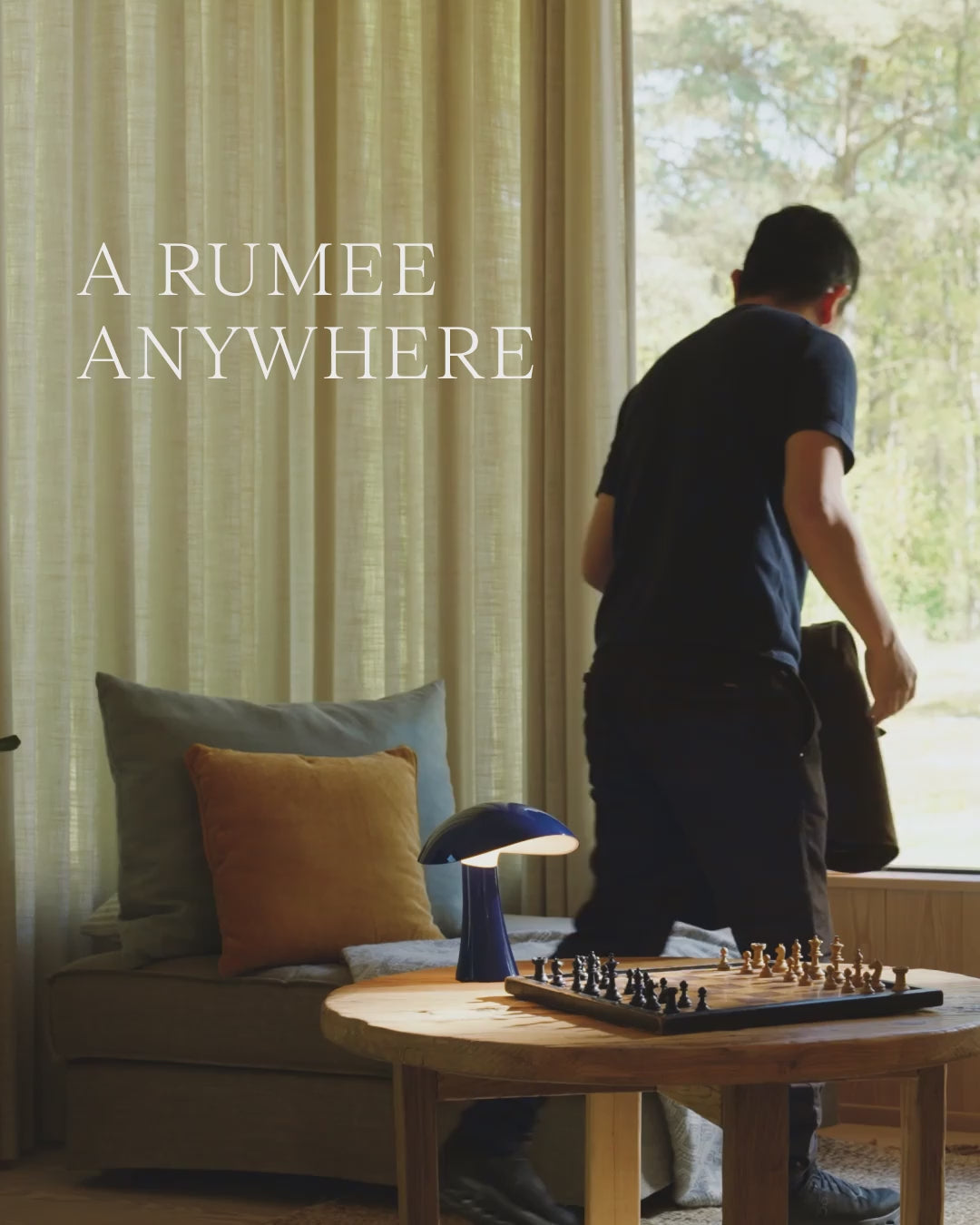 The Rumee 220 Portable Lamp from Louis Poulsen in an indoor video. all-groups